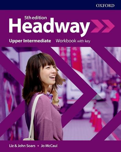 Cover image for Headway: Upper-Intermediate: Workbook with key