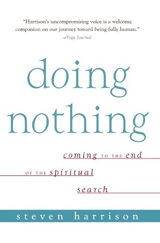 Cover image for Doing Nothing