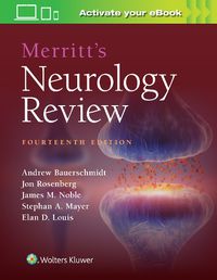 Cover image for Merritt's Neurology Review: Print + eBook with Multimedia