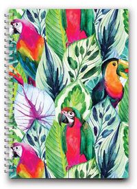 Cover image for Toucan Birds A5 Spiral Notepad