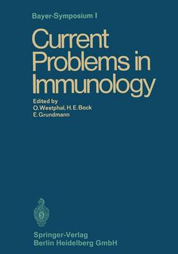 Cover image for Current Problems in Immunology