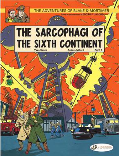 Cover image for Blake & Mortimer 9 - The Sarcophagi of the Sixth Continent Pt 1