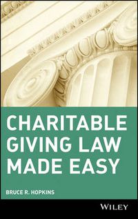 Cover image for Charitable Giving Law Made Easy