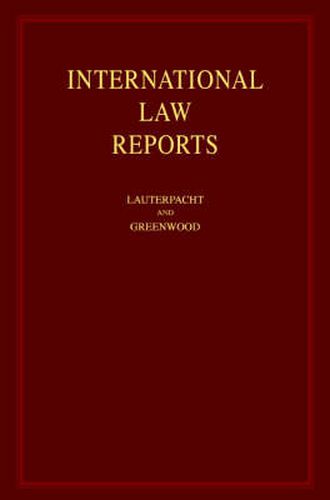 Cover image for International Law Reports