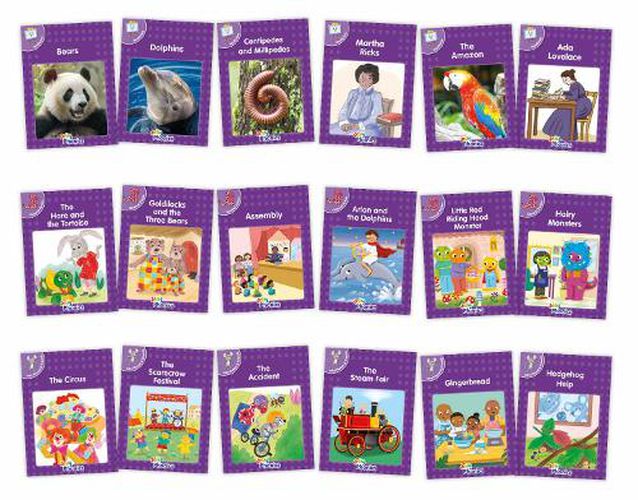 Cover image for Core Purple Readers Complete Set (18 Books)