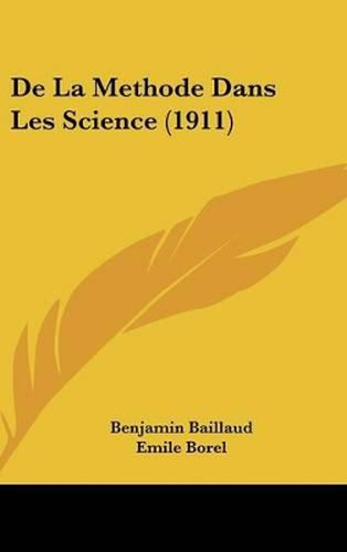 de La Methode Dans Les Science (1911)