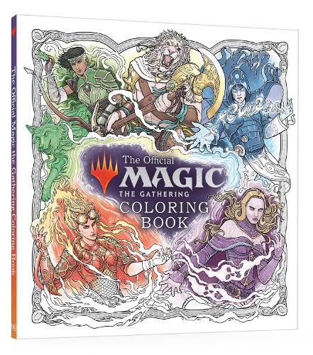 Cover image for The Official Magic: The Gathering Coloring Book