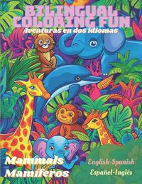 Cover image for Bilingual coloring fun