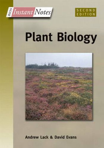 Cover image for BIOS Instant Notes in Plant Biology