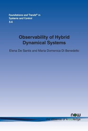 Cover image for Observability of Hybrid Dynamical Systems