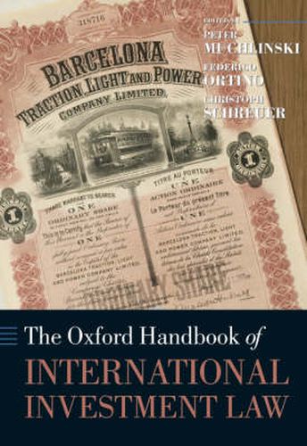 Cover image for The Oxford Handbook of International Investment Law