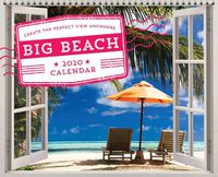 Cover image for 2020 Big Beach Wall Poster Calendar