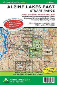 Cover image for Alpine Lakes East Stuart Range, Wa No. 208sx