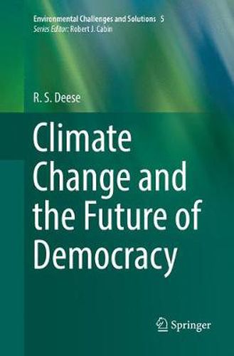 Cover image for Climate Change and the Future of Democracy