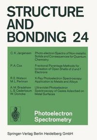 Cover image for Photoelectron Spectrometry