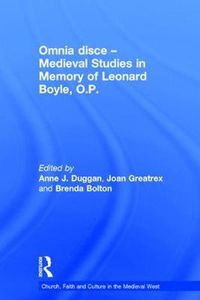 Cover image for Omnia disce - Medieval Studies in Memory of Leonard Boyle, O.P.