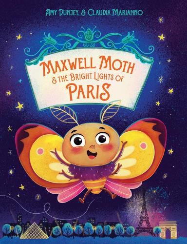 Cover image for Maxwell Moth and the Bright Lights of Paris