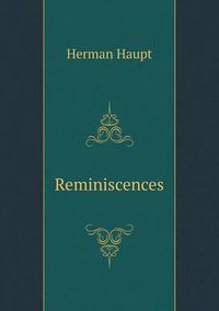 Cover image for Reminiscences