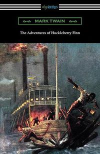 Cover image for The Adventures of Huckleberry Finn (with an Introduction by Brander Matthews)