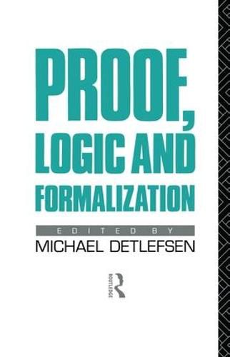 Cover image for Proof, Logic and Formalization