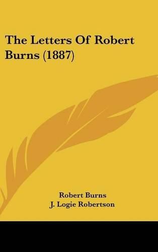 Cover image for The Letters of Robert Burns (1887)