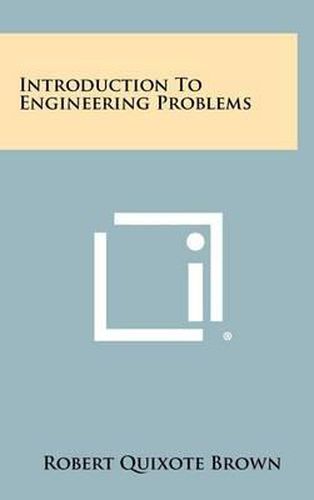 Cover image for Introduction to Engineering Problems