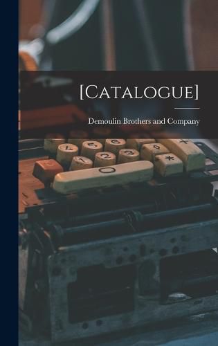 Cover image for [Catalogue]