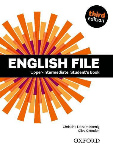 Cover image for English File Upper-Intermediate Student's Book