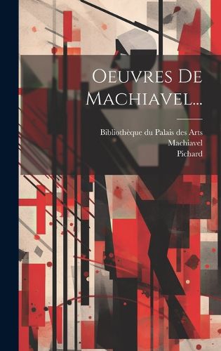 Cover image for Oeuvres De Machiavel...