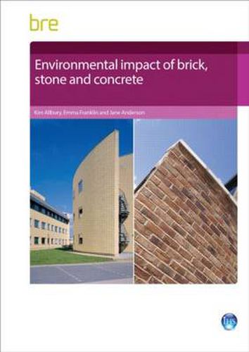 Cover image for Environmental Impact of Brick, Stone and Concrete