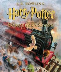 Cover image for Harry Potter and the Sorcerer's Stone: The Illustrated Edition (Illustrated): The Illustrated Edition Volume 1
