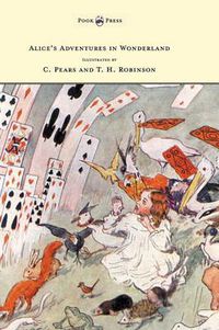 Cover image for Alice's Adventures in Wonderland - Illustrated by H. Robinson