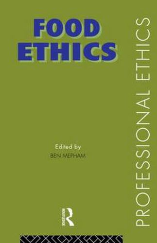 Cover image for Food Ethics