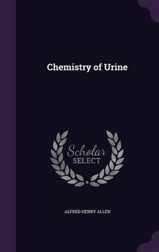 Chemistry of Urine