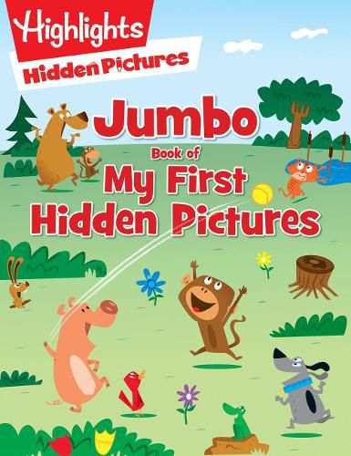 Cover image for Jumbo Book of My First Hidden Pictures