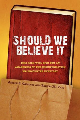 Cover image for Should We Believe It