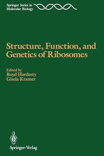 Cover image for Structure, Function, and Genetics of Ribosomes