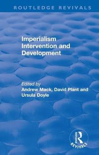 Cover image for Imperialism Intervention and Development
