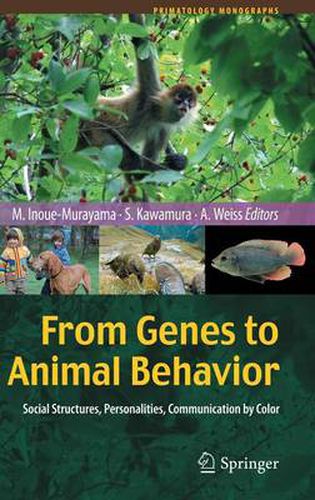 From Genes to Animal Behavior: Social Structures, Personalities, Communication by Color