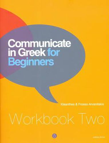 Cover image for Communicate in Greek for Beginners: Workbook 2