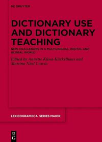 Cover image for Dictionary Use and Dictionary Teaching