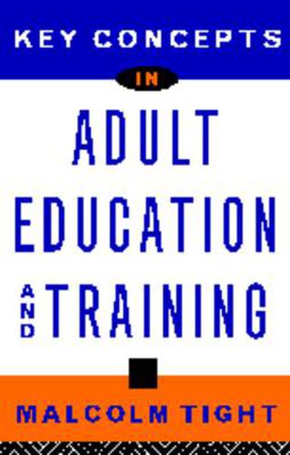 Cover image for Key Concepts in Adult Education and Training