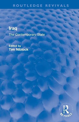 Iraq: The Contemporary State