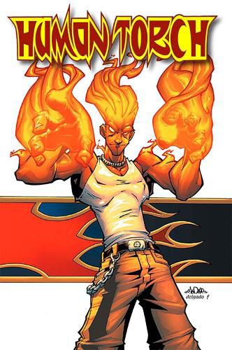 Human Torch: Burn