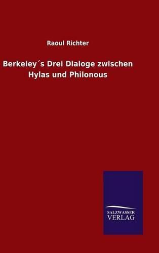 Cover image for Berkeleys Drei Dialoge zwischen Hylas und Philonous
