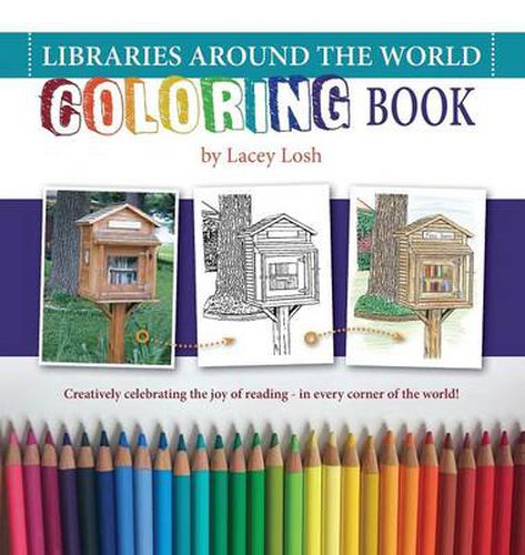 Cover image for Libraries Around the World Coloring Book