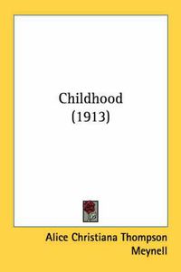 Cover image for Childhood (1913)