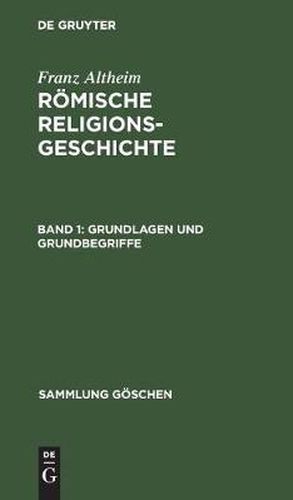 Cover image for Grundlagen und Grundbegriffe