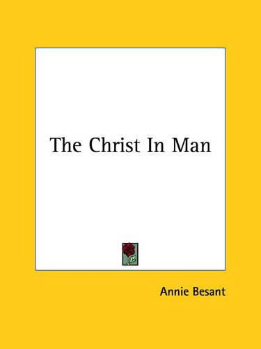 Cover image for The Christ in Man