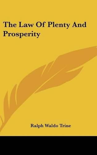 Cover image for The Law of Plenty and Prosperity